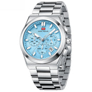 MINI FOCUS - MF 0614 - Quartz - Bracelet en Acier Inoxidable - Résistante à l'eau