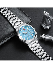 MINI FOCUS - MF 0614 - Quartz - Bracelet en Acier Inoxidable - Résistante à l'eau