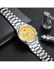 MINI FOCUS - MF 0614 - Quartz - Bracelet en Acier Inoxidable - Résistante à l'eau