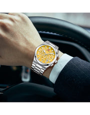 MINI FOCUS - MF 0614 - Quartz - Bracelet en Acier Inoxidable - Résistante à l'eau