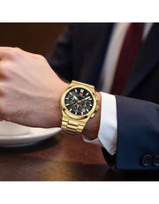 MINI FOCUS - MF 0614 - Quartz - Bracelet en Acier Inoxidable - Résistante à l'eau