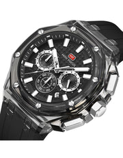 MINI FOCUS - MF0616 - Quartz - Bracelet en Silicone - Résistante à l'eau