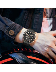 MINI FOCUS - MF0616 - Quartz - Bracelet en Silicone - Résistante à l'eau