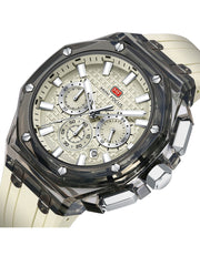 MINI FOCUS - MF0616 - Quartz - Bracelet en Silicone - Résistante à l'eau