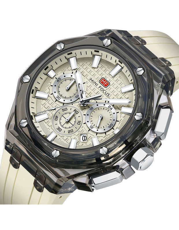 MINI FOCUS - MF0616 - Quartz - Bracelet en Silicone - Résistante à l'eau