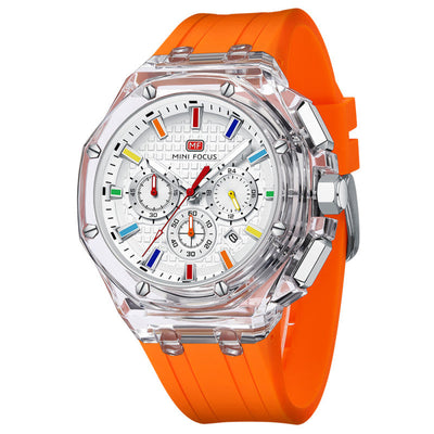 MINI FOCUS - MF0616 - Quartz - Bracelet en Silicone - Résistante à l'eau