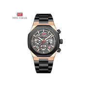 MINI FOCUS - MF0411 - Quartz - Bracelet en Acier Inoxidable - Résistante à l'eau