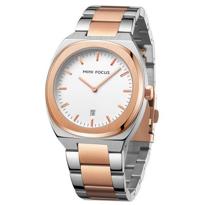 MINI FOCUS - MF0319 - Quartz - Acier Inoxydable - Résistante à l'eau