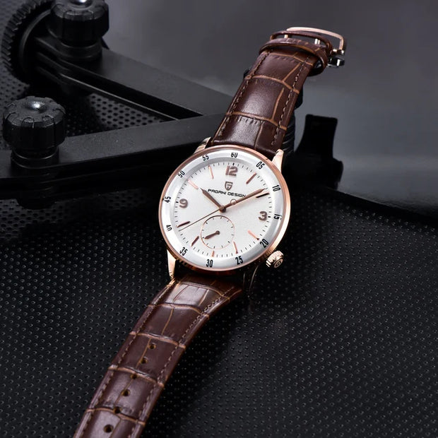 PAGANI DESIGN - PD-1790 - Quartz - Bracelet en 100% Cuir - Luxury montre