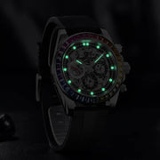 Pagani Design 1653 – Montre Skeleton Rainbow Chronographe Homme