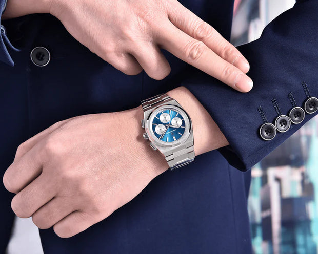 Pagani Design - PD-1761 – Montre Automatique Homme - en Acier Cadran Météorite