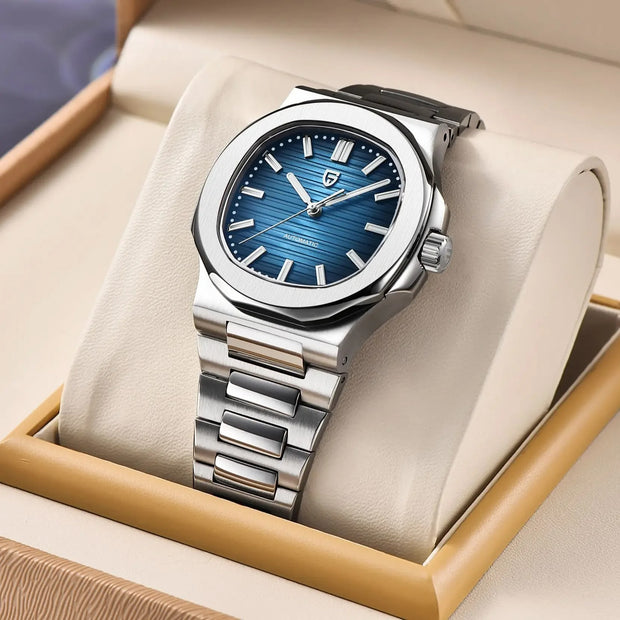 Pagani Design - PD-1728 – Montre Bleu Tiffany Automatique Style Nautilus