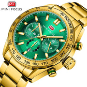 MINI FOCUS - MF0403 - Quartz - Bracelet en Acier Inoxidable - Résistante à l'eau