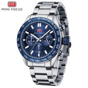 MINI FOCUS - MF0403 - Quartz - Bracelet en Acier Inoxidable - Résistante à l'eau