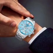 MINI FOCUS - MF0188 - Quartz - Bracelet en Acier Inoxidable - Résistante à l'eau