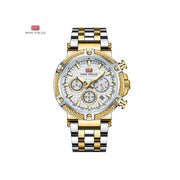 MINI FOCUS - MF0470 - Quartz - Bracelet en Acier inoxidable - Résistante à l'eau