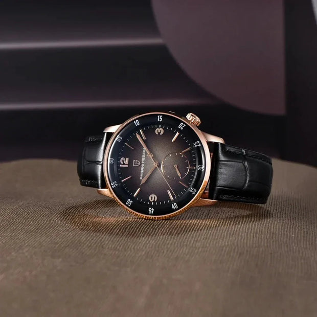 PAGANI DESIGN - PD-1790 - Quartz - Bracelet en 100% Cuir - Luxury montre