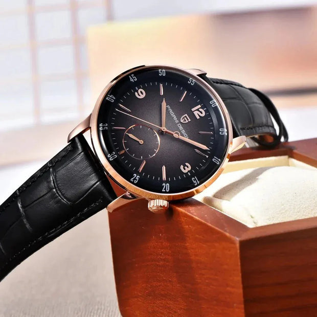 PAGANI DESIGN - PD-1790 - Quartz - Bracelet en 100% Cuir - Luxury montre