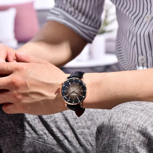 PAGANI DESIGN - PD-1790 - Quartz - Bracelet en 100% Cuir - Luxury montre