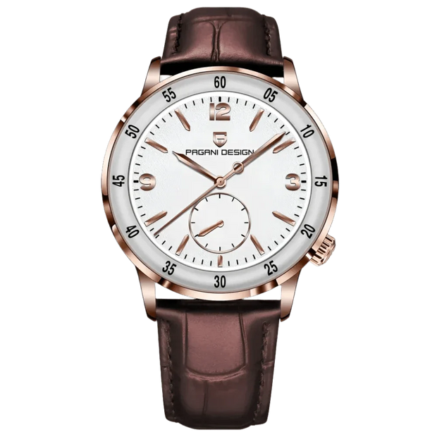 PAGANI DESIGN - PD-1790 - Quartz - Bracelet en 100% Cuir - Luxury montre