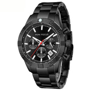 MINI FOCUS - MF0416 - Quartz -  Acier inoxydable  - Résistante à l'eau