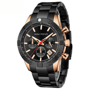 MINI FOCUS - MF0416 - Quartz -  Acier inoxydable  - Résistante à l'eau