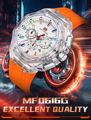 MINI FOCUS - MF0616 - Quartz - Bracelet en Silicone - Résistante à l'eau